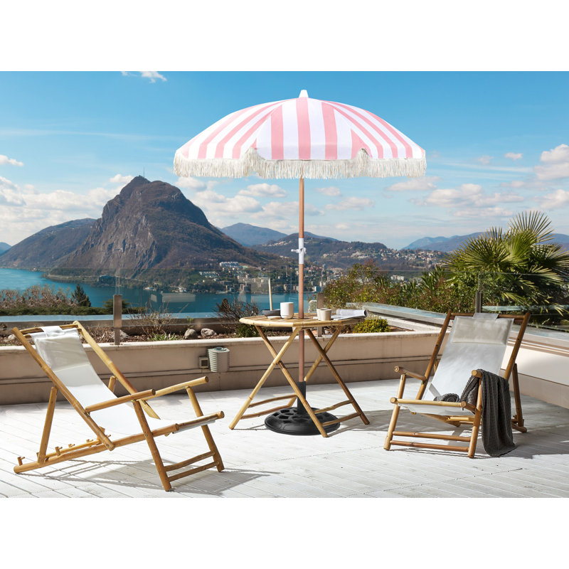 Areebe 150cm Market Parasol, Pink