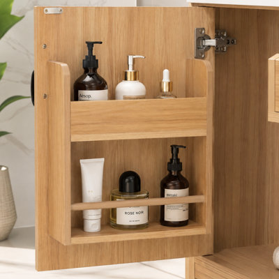Meuble-lavabo en céramique avec 4 tiroirs Damarquis