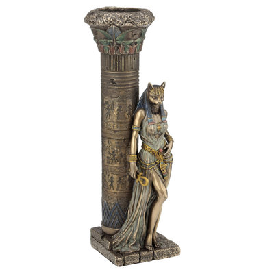 Figurine déesse égyptienne 10,83 po H Bastet