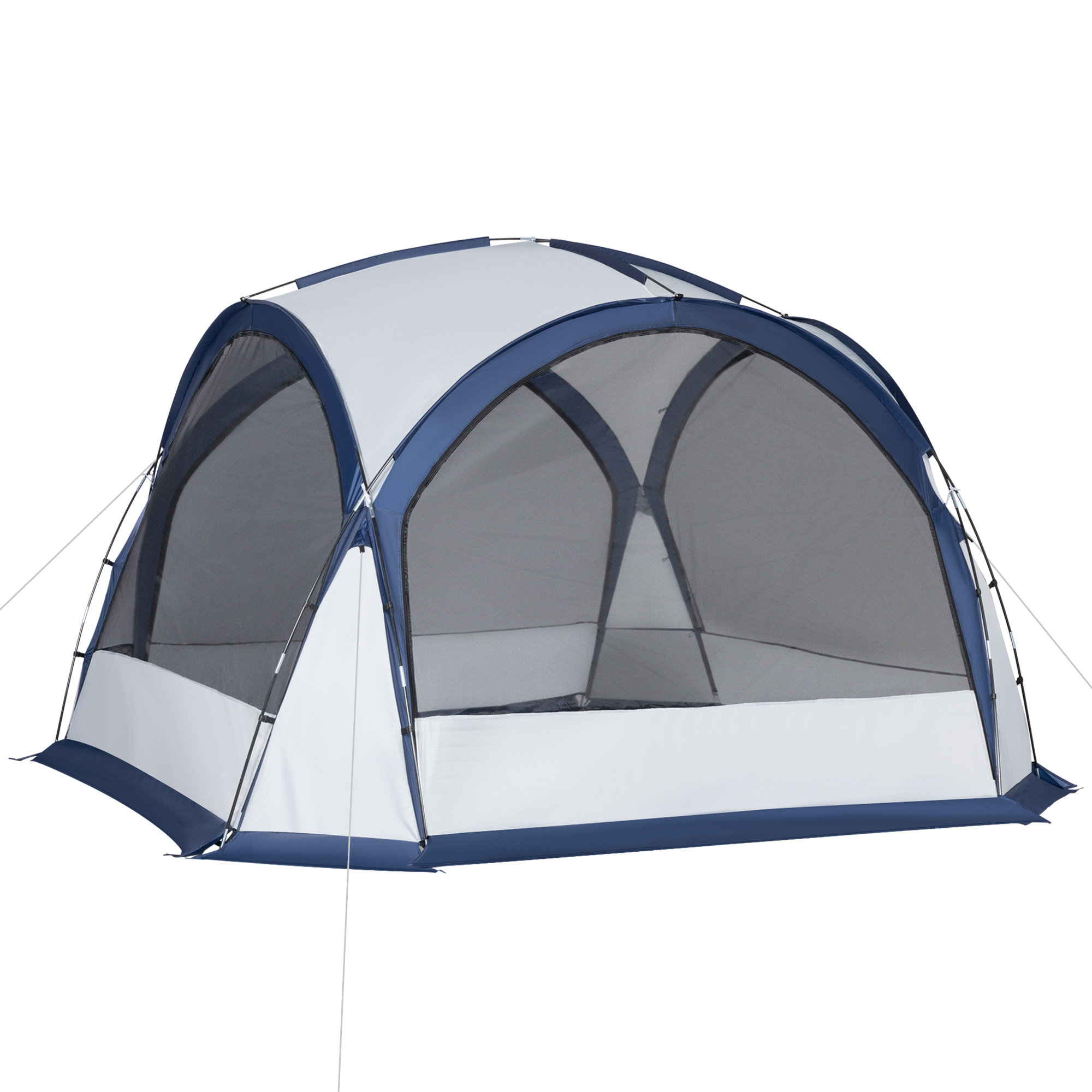 Outsunny 8-Person to 10Person Camping Tent with Removeable
