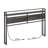 Morano 39.9"H Metal Headboard with Charging Station-1877705625-1816339925