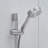 10 Inch Wall Mounted Shower System With Handheld Shower 2 Handle Shower Faucet Set High Pressure Shower Trim Kit With Slide Bar-113861815