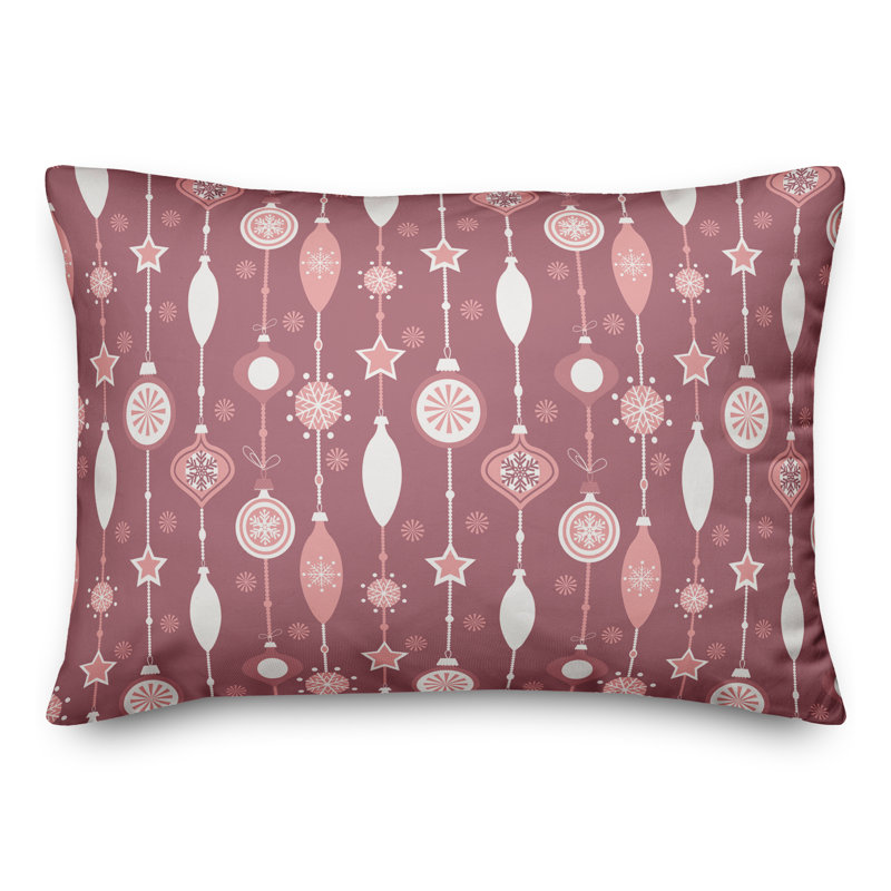 Abstract Reversible Throw Pillow