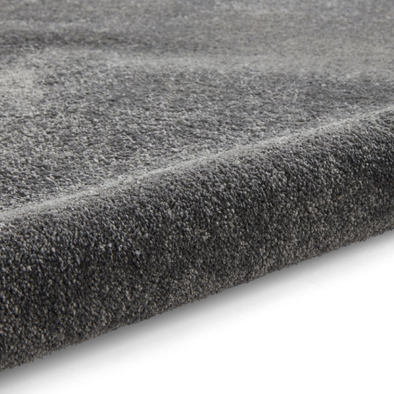 Hud area rug Machine Woven Rectangle Charcoal, Rectangle 80 x 150cm