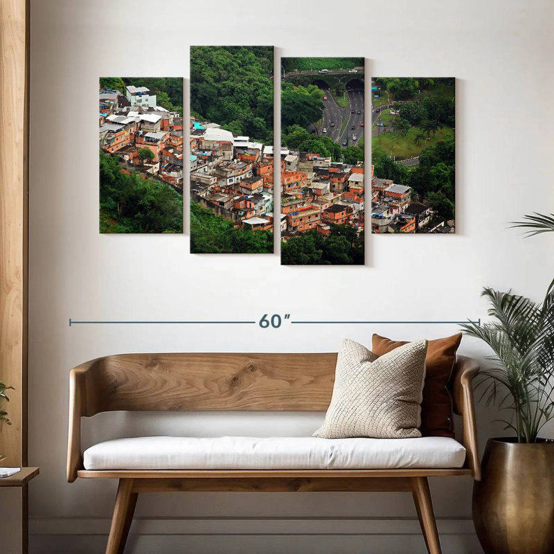 Rio Favelas, H 14 po x l 24 po