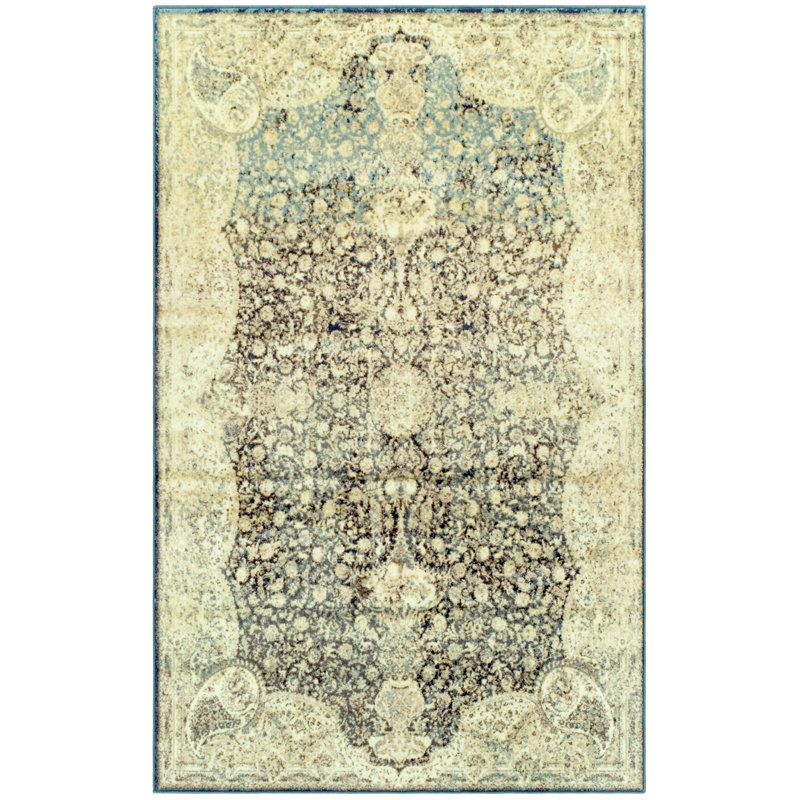 Tapis beige Richburg, Rectangle 5 pi x 8 pi