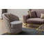Fauteuil demi-tonneau Elvina