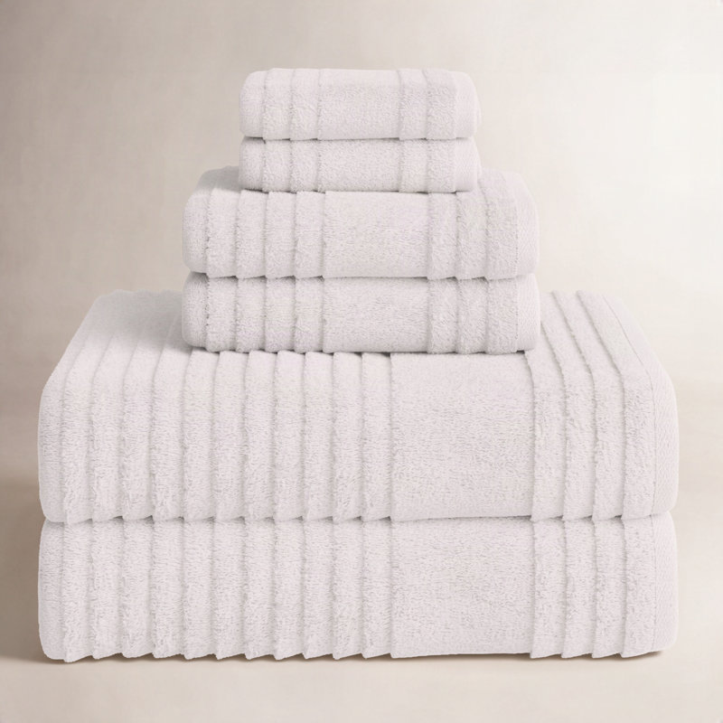 Depew Turkish Cotton Plush Mulit-Size Set, White