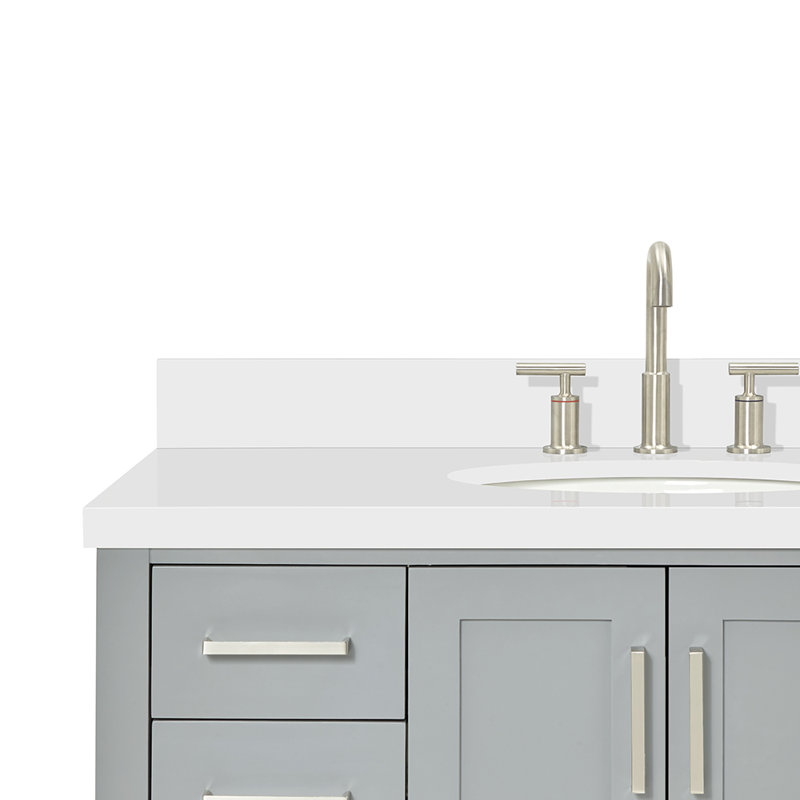 Magnolia Bath Vanity Oval Basin S043SWQ, Gray, Oval