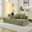 Canapé-lit pliant convertible confortable, canapé-lit sur pied, canapé sur pied en chenille avec accoudoirs, canapé-lit sur pied-407632746