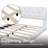 Luxury Upholstered Platform Queen Bed With Foam Filled Headboard And Solid Solid Wood Construction-963852200