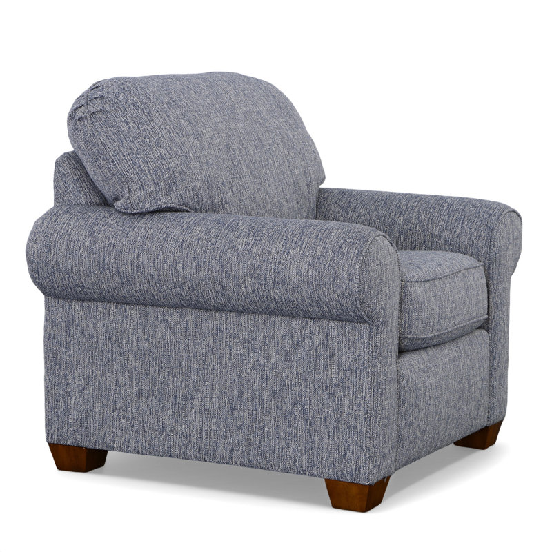 Fauteuil Tobias, Bleu indigo