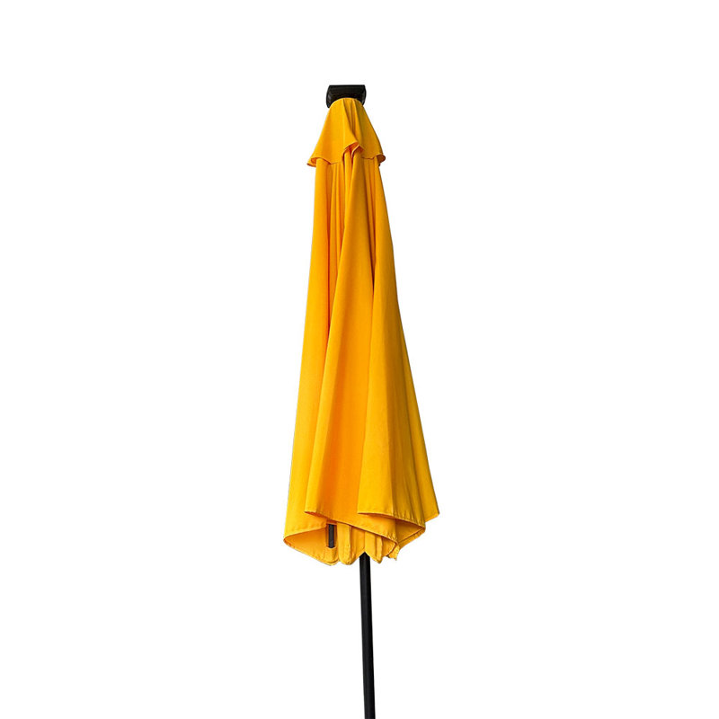  Parasol solaire avec lumières DEL jaunes