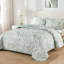 Ensemble de courtepointe 3 pièces à motif floral à motif cachemire Boho-122938632-122938635