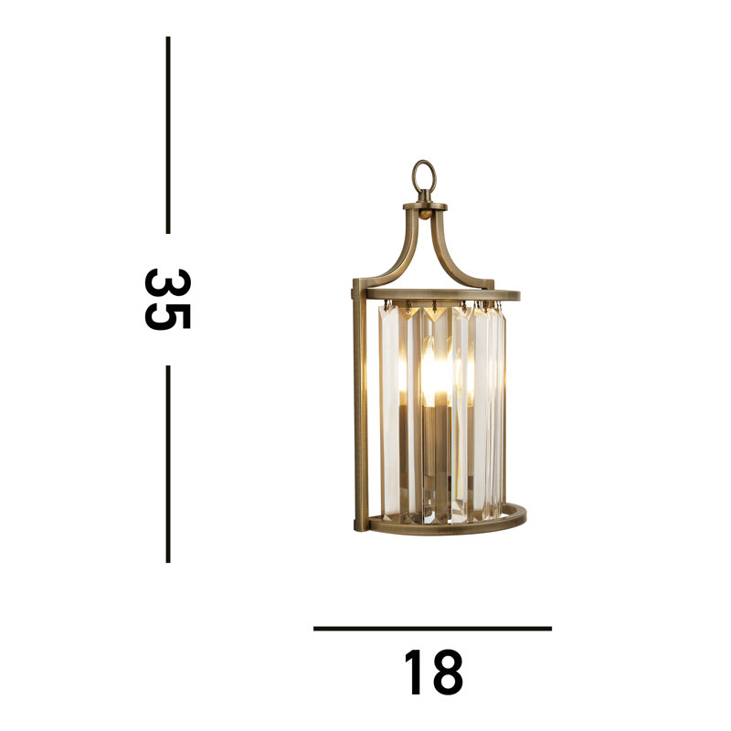 Samara Flush Mounted Sconce