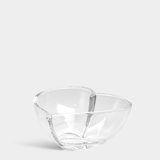 Hearts Crystal Dessert Bowl