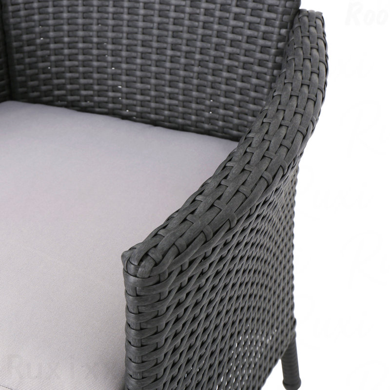 2-Piece Set Patio Dining Chair Malta