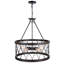 Lustre tambour 5 lumières Nikal