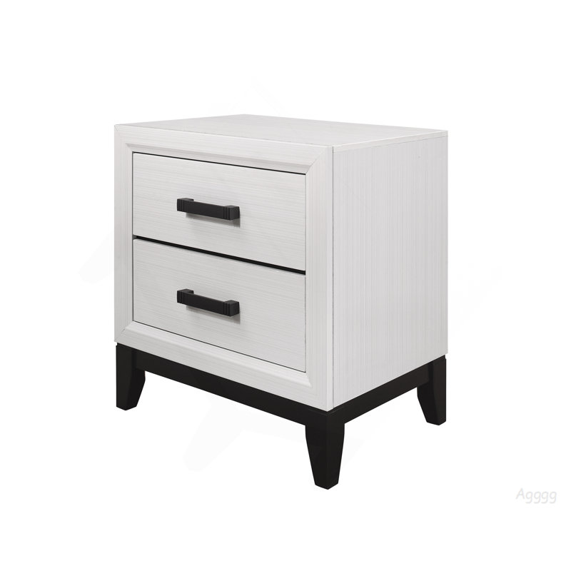 MIRAGE WHITE NIGHTSTAND
