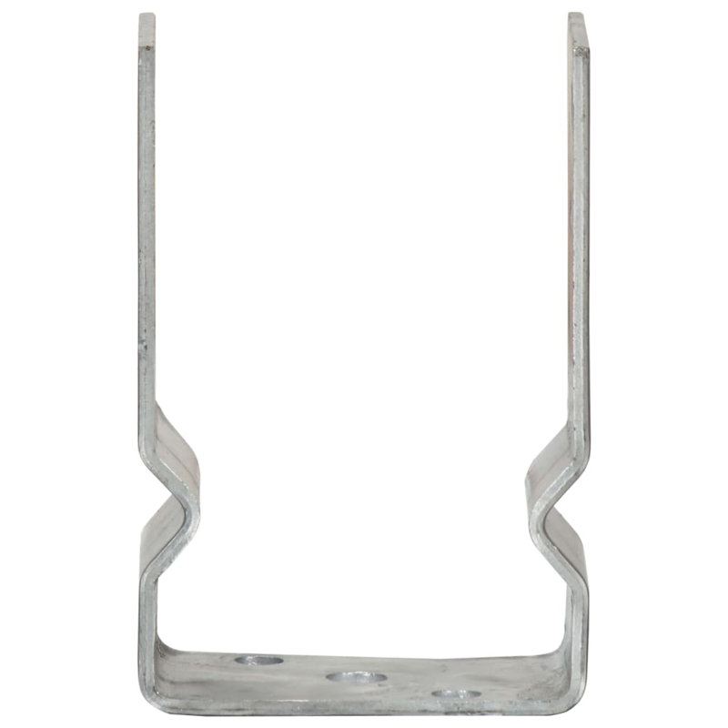 Appin Symple Stuff Silver Metal Mounting System for Posts, 15cm H x 9cm W x 15.2cm D