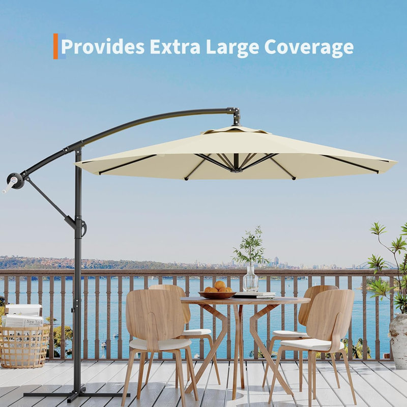 Parasol, Brown Geometric
