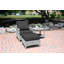 Bella Wicker Teak Outdoor Lounge Chair-1037255479-1037614403
