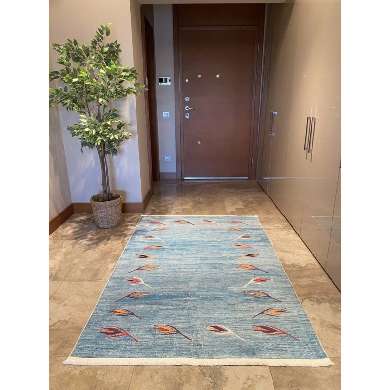 Tapis en coton Siena avec envers antidérapant, Rectangle 2 pi 7 po x 8 pi 2 po