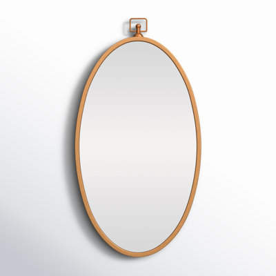 Jennings Metal Oval Mirror