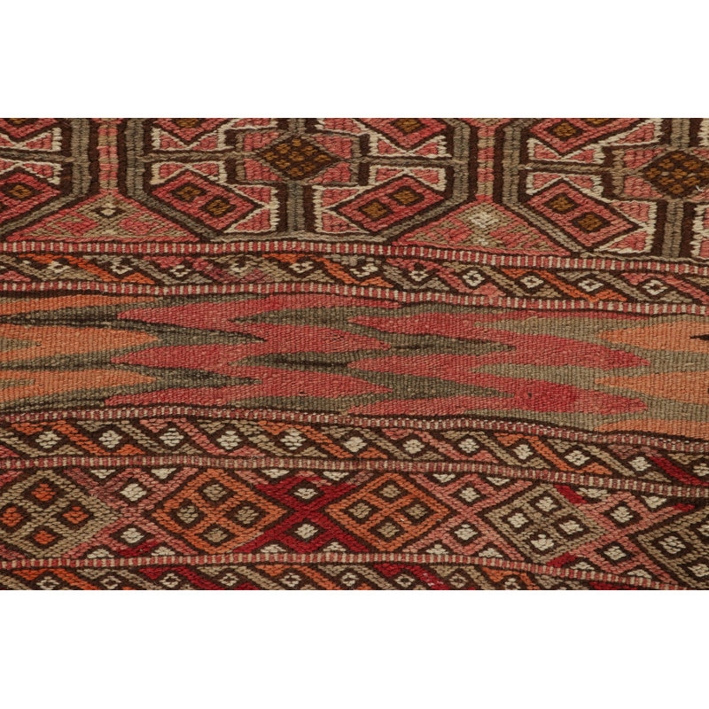 Kilim & Flat Weave One-of-a-Kind 2'8X4' Hand Knotted Area Rug