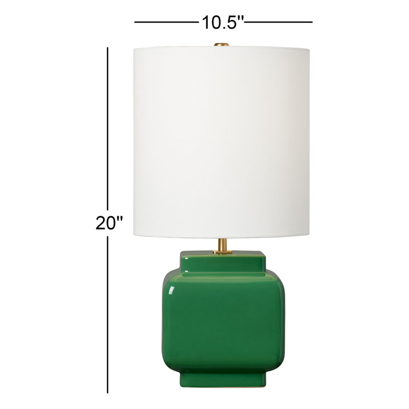 Anderson Table Lamp, Green