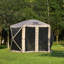 Pavillon de jardin portatif et imperméable 4/5/6 côtés-53955614-88028021