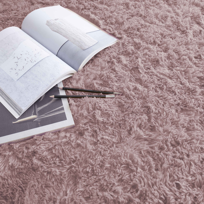 Solid Colour Area Rug, Rectangle 60 x 110cm
