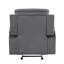 Fauteuil inclinable en tissu de microfibre transitionnel-1149529968
