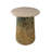 Elegant Glass Accent Table with Sculptural Design Modern and Stylish Side Table for Versatile Decor Spaces