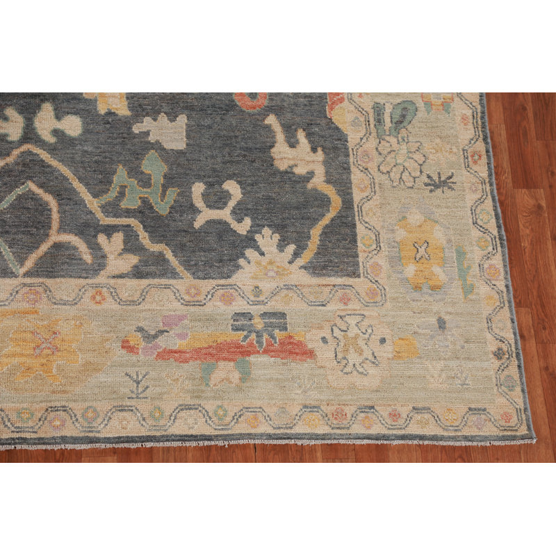 Vegetable Dye Oushak Turkish Area Rug 8x10