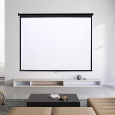 Inbox Zero Outdoor Manual Projector Screen Projector Screen