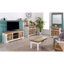 Laronda Solid Wood Drum End Table