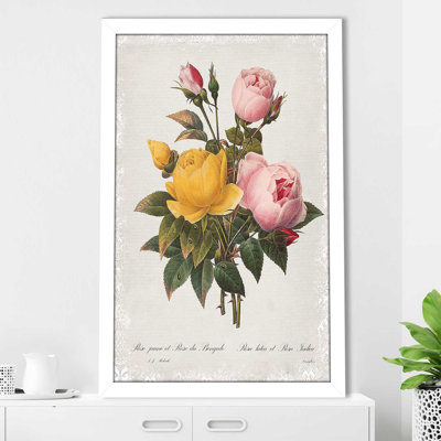 «Botanical Bouquet Roses» par Carol Robinson - Peinture