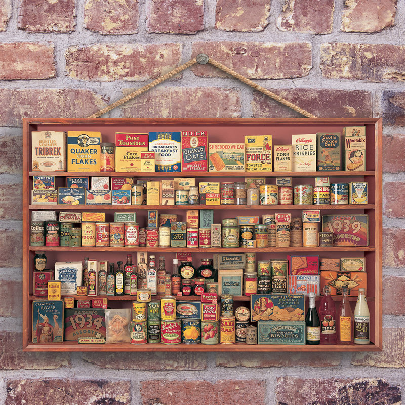 Vintage Pantry Wooden Hanging Plaque
