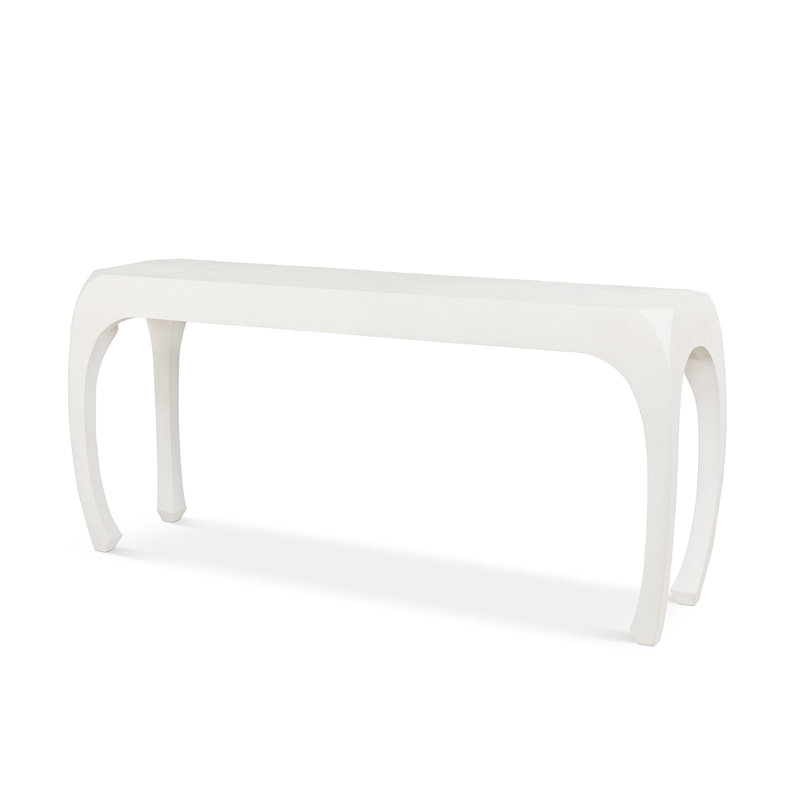 66.38'' W Console Table, Silk Linen