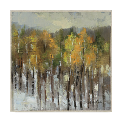« janvier landscape », reproduction de peinture à l’acrylique sur toile tendue