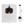 Stetson Modern 1-Light Single Glass Pendant 