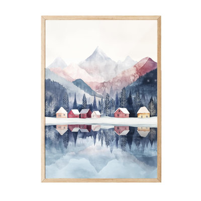 Peinture décorative encadrée