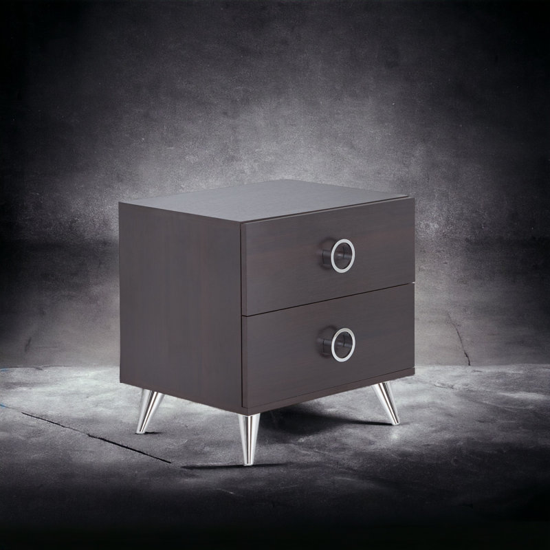 Espresso Finish Accent Table
