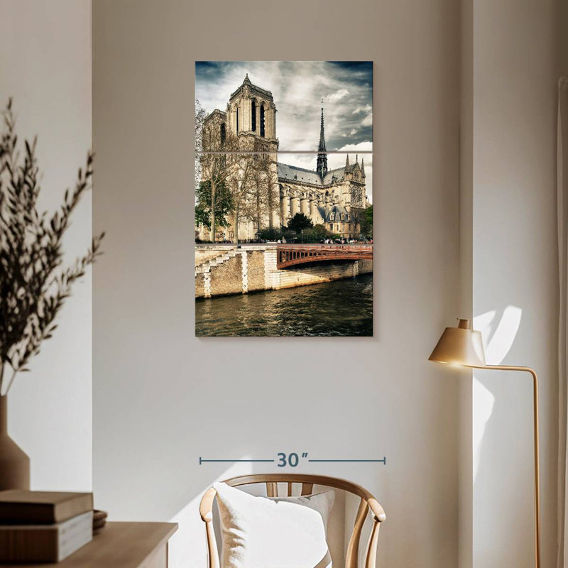 Nicci Notre Dame Cathedral Paris I, 57" H x 36" W