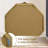Mcpherson Octagon Wooden Frame Flat Wall Mirror-796799941