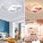 Connors Children's Lamp LED Modern Ceiling Light for Children's Room Girls Bedroom Dimmable