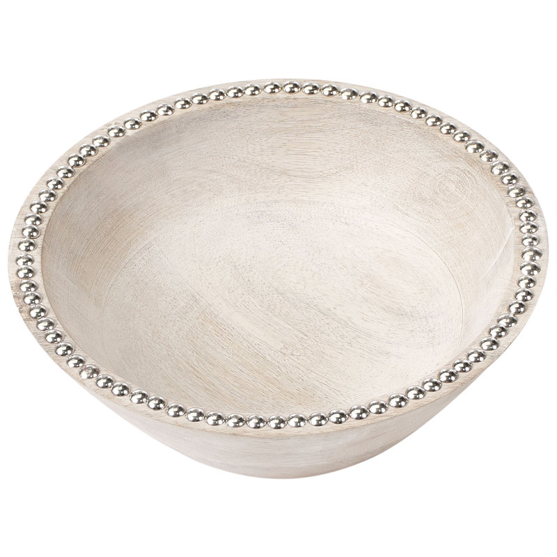 Handmade Mango Wood Decorative Bowl 2