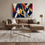 Art mural sur toile bleu-1697346980