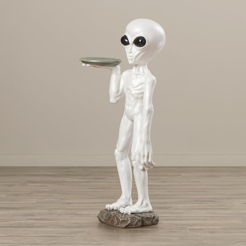 Burchell Roswell the Alien Butler Statue